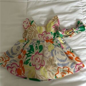 Brand New Baby Girl Dress with bow headband